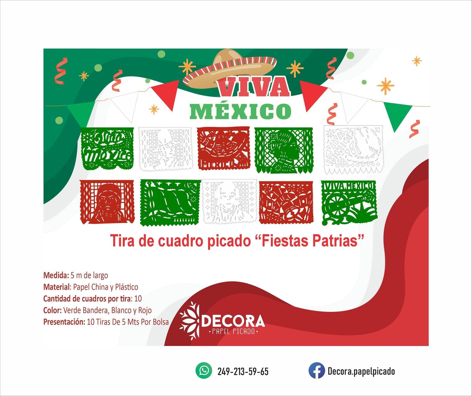 carpeta de cuadro fiestas patrias
